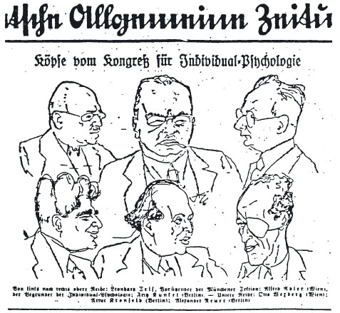 Альфред Адлер, Артур Кронфельд